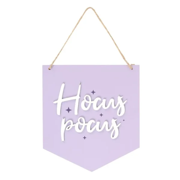 Purple Hocus Pocus Hanging Sign 1 Purple Hocus Pocus Hanging Sign