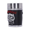Motörhead Leather-Style Black Container - Silver Snaggletooth Emblem Motörhead black leather-style cylindrical container with silver Snaggletooth emblem The-Hidden-Hatch
