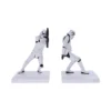 Star Wars Stormtrooper Figurines White Display Base - Dynamic Poses Two Star Wars Stormtrooper figurines striking dynamic poses on white display bases The-Hidden-Hatch