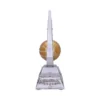 Assassin’s Creed Collectible Statuette Silver Base Gold Orb Silver and gold Assassin’s Creed collectible statuette featuring logo base and golden orb centerpiece The-Hidden-Hatch