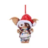Gizmo Christmas Ornament Resin Brown - Santa Hat & Lights Gizmo Christmas ornament tangled in colorful lights wearing a Santa hat The-Hidden-Hatch