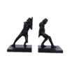 Star Wars Imperial Death Trooper Figurines Black Glossy Bookends Two glossy black Star Wars Imperial Death Trooper bookend figurines facing each other The-Hidden-Hatch