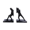 Star Wars Death Trooper Figurines Glossy Black Action Pose Two glossy black Star Wars Death Trooper figurines posed for battle on themed bases The-Hidden-Hatch