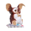Gizmo Mogwai Figurine Brown White Resin Statue - 3D Glasses Base A detailed Gizmo Mogwai figurine sitting with 3D glasses on a patterned base The-Hidden-Hatch