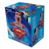 Superman DCeased Bust Sculpture Blue Box - Hand Painted Collectible Zombified Superman DCeased Bust Sculpture by Nemesis Now in blue and red collector box.