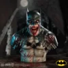 Grotesque Batman Bust Statue Black Resin - Bloodied Horror Design DC Comics: Batman DCeased Zombie Bust (29cm) The Fall of the Dark Knight Witness the terrifying corruption of Gotham’s protector with the officially licensed Batman DCeased Bust. Standing at 29cm with bloodied face, torn cowl, and eerie Gothic background under moonlight.
