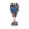 Gremlins Gizmo Collectible Goblet Blue Cup With Popcorn Base Gremlins-themed Gizmo collectible goblet holding popcorn with film reel base and TV design. The-Hidden-Hatch