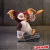Gizmo Mogwai Action Figurine Brown White - Flaming Arrow Pose What a great set of gifts for collectors. Gizmo action figurine with red headband holding a flaming arrow on metal base The-Hidden-Hatch