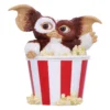 Gizmo Mogwai Figurine Collectible Red White Popcorn Bucket Gizmo figurine popping out of a red and white popcorn bucket, movie collectible The-Hidden-Hatch