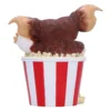 Gizmo Mogwai Collectible Figurine Brown Red Popcorn Tub Design Gizmo Mogwai figurine submerged in a striped popcorn tub collectible sculpture The-Hidden-Hatch