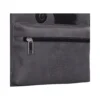 The Nightmare Before Christmas Gray Faux Leather Bag - Embossed Logo Gray faux leather bag with embossed The Nightmare Before Christmas logo and zipper pocket. The-Hidden-Hatch