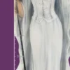 Nemesis Now Angel Figurine Resin Statue White Gown Serenity A 58 cm Nemesis Now angel figurine of a serene woman in a flowing white gown.