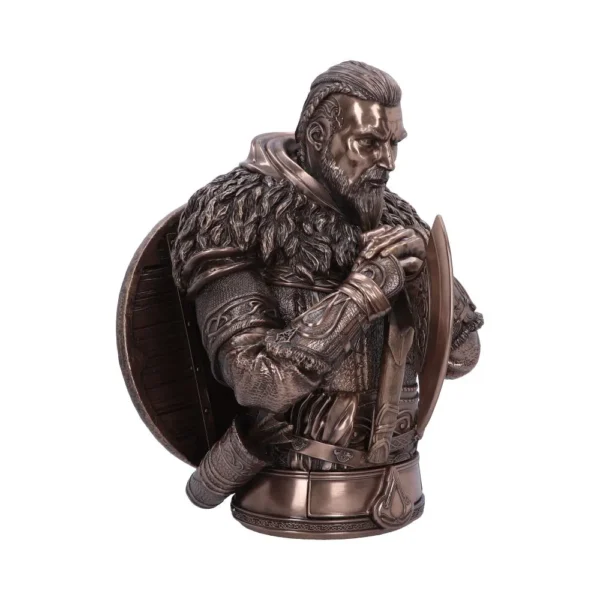 Eivor Bronze Viking Warrior Bust Sculpture Show your unwavering appreciation for the fearless Viking raider Eivor