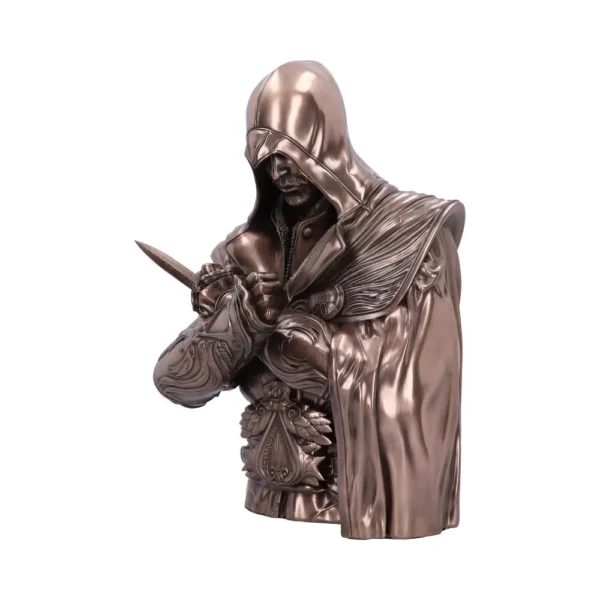 Ezio Bronze Hooded Assassin Sculpture Hidden Blade Ezio Bronze Hooded Assassin Sculpture Hidden Blade