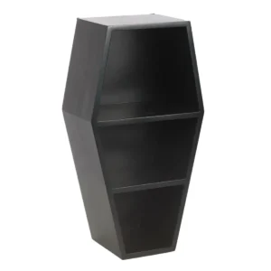 Collector Shelf small black coffin