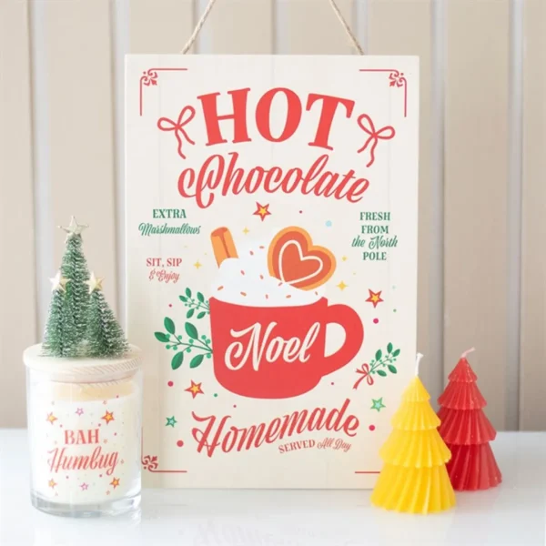 Homemade Hot Chocolate Hanging Sign 1 Homemade Hot Chocolate Hanging Sign