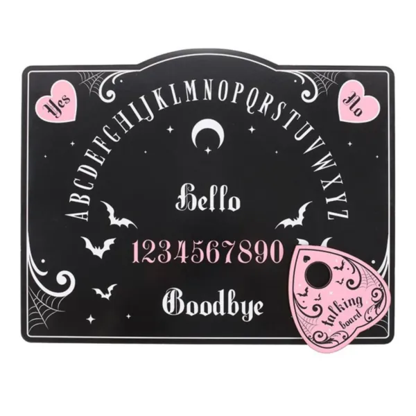 Pink and Black Celestial Talking Board 1 Pink and Black Celestial Talking Board