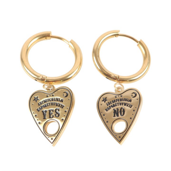 Talking Board Planchette Earrings 2 Talking Board Planchette Earrings