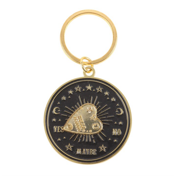 Spinning Talking Board Planchette Keyring 3 Spinning Talking Board Planchette Keyring