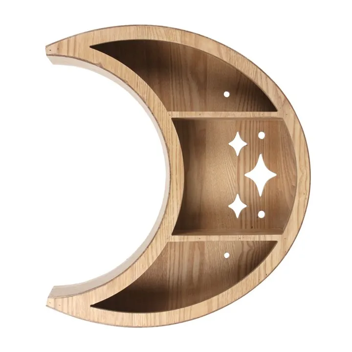 A Guide to Pagan Altar Accessories 5 Pagan Altar Accessories - Crescent Moon Shelf