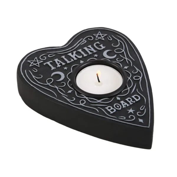 Talking Board Tealight Candle Holder 1 Gothic candle holders - Talking Board Tealight candle holder