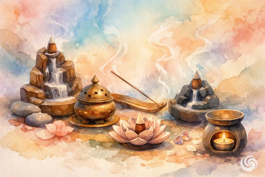 Incense Burners and Incense sticks bring a touch of the orient to your home.