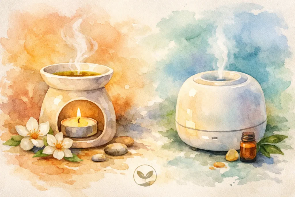 Tea Light Burner vs Wax Burner: Which Suits You? 1 Tea Light Burner vs Wax Burner: Which Suits You? Collectible from our Oil Burners Category