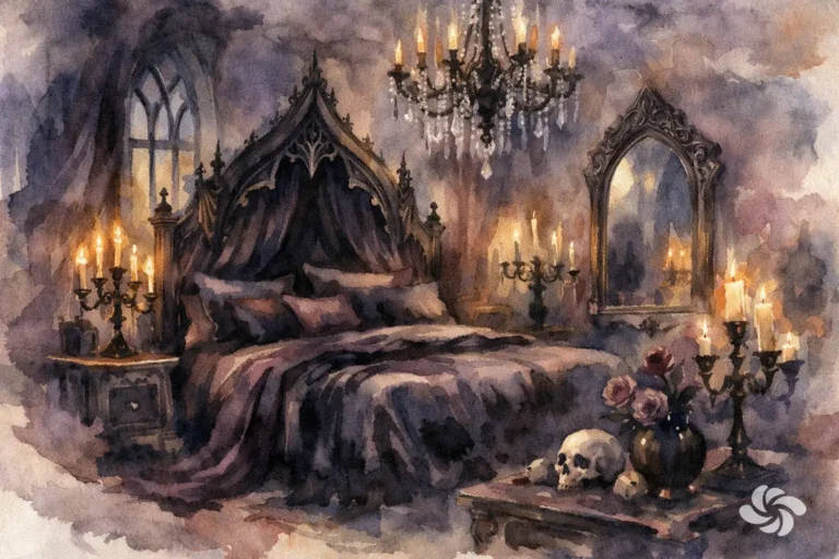 Gothic Room Makeover Example to Steal 7 Gothic Room Makeover Example to Steal