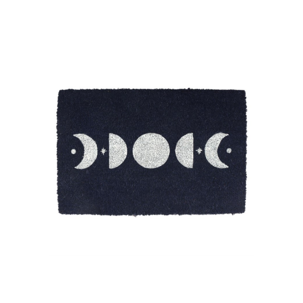 Dark Blue Moon Phase Doormat 2 Dark Blue Moon Phase Doormat