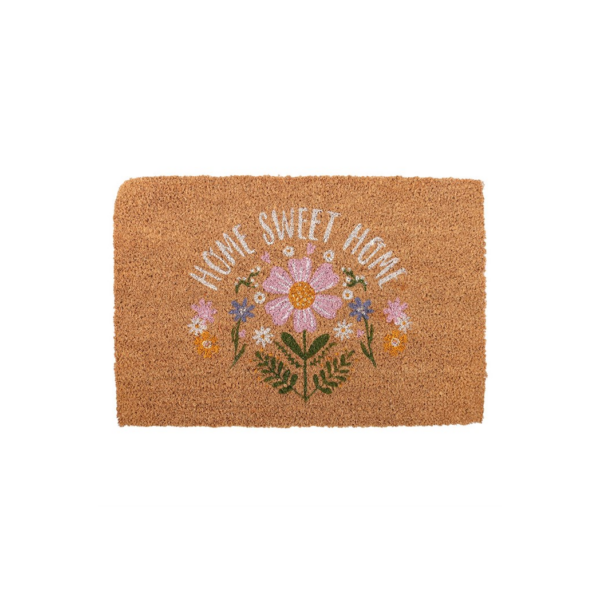 Natural Daisy Home Sweet Home Doormat 2 Natural Daisy Home Sweet Home Doormat