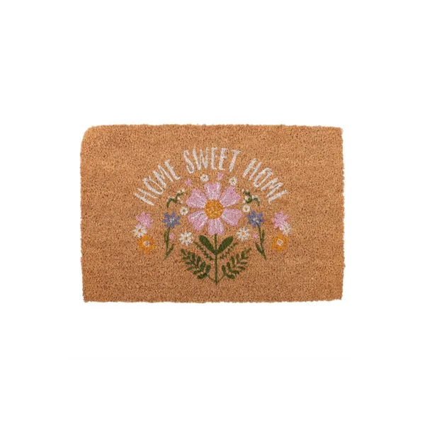 Natural Daisy Home Sweet Home Doormat 2 Natural Daisy Home Sweet Home Doormat