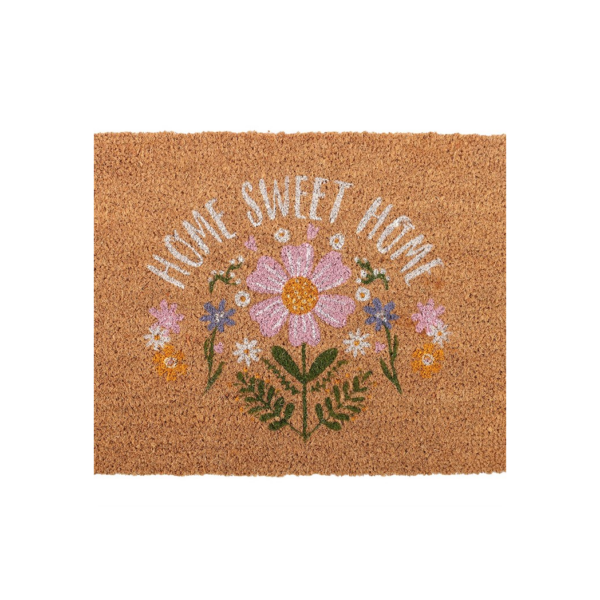 Natural Daisy Home Sweet Home Doormat 3 Natural Daisy Home Sweet Home Doormat