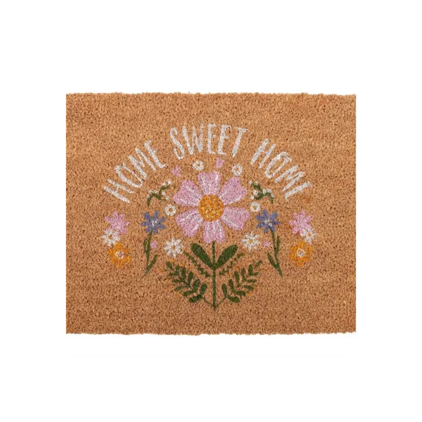 Natural Daisy Home Sweet Home Doormat 3 Natural Daisy Home Sweet Home Doormat