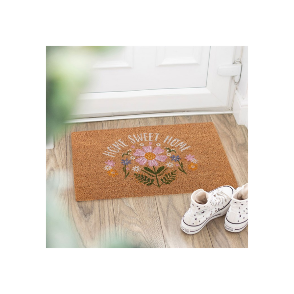 Natural Daisy Home Sweet Home Doormat 1 Natural Daisy Home Sweet Home Doormat