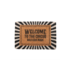 Black Welcome to the Circus Doormat 6 Black Welcome to the Circus Doormat