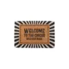 Black Welcome to the Circus Doormat 6 Black Welcome to the Circus Doormat