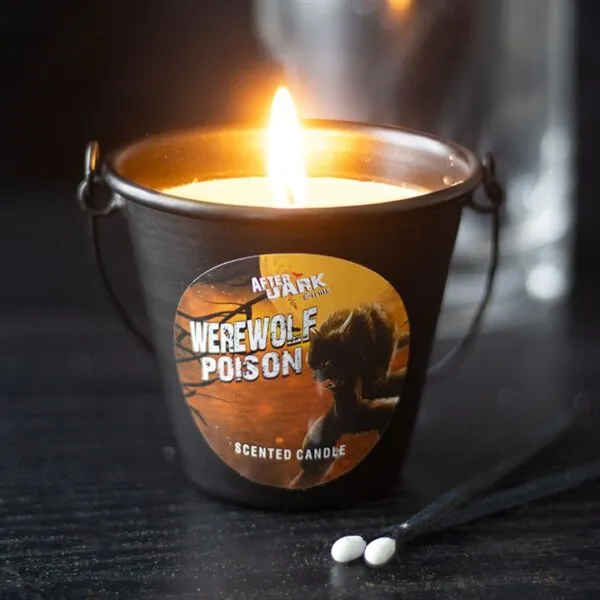 Werewolf Poison Candle Bucket 1 Walking Dead Anti Zombie Candle