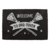 Black Welcome to Our Coven Doormat 5 Black Welcome to Our Coven Doormat