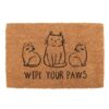 Natural Wipe Your Paws Cat Doormat 6 Natural Wipe Your Paws Cat Doormat