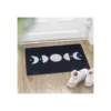 Dark Blue Moon Phase Doormat