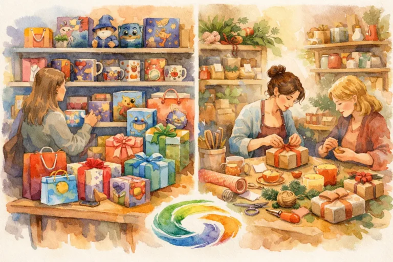 Licensed Gifts vs Handmade Gifts Compared 4 Licensed Gifts vs Handmade Gifts Compared