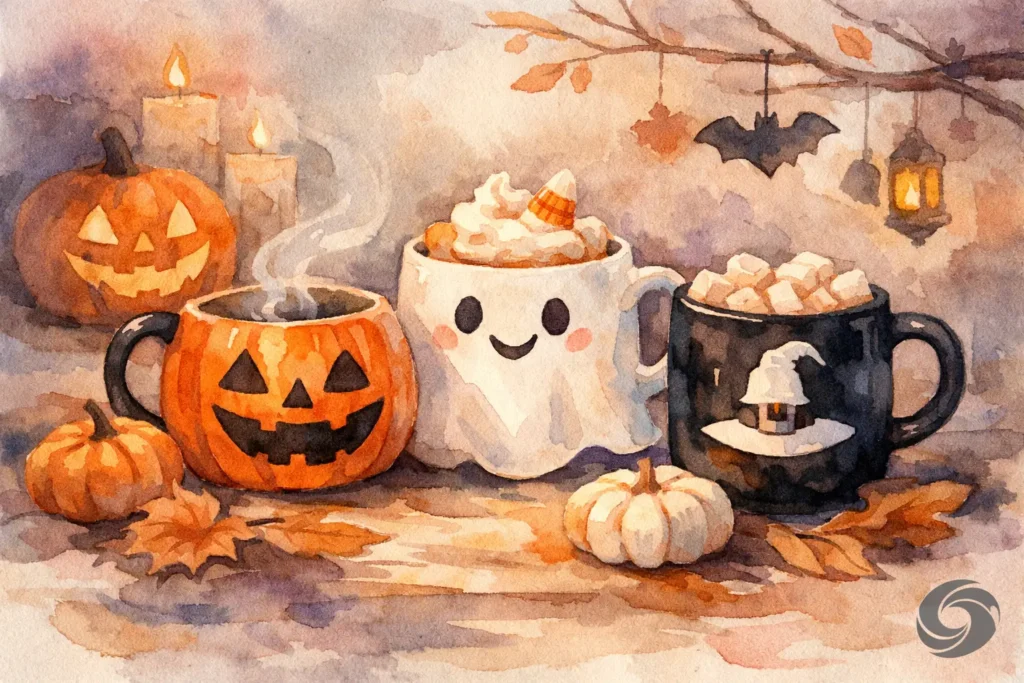 How to Decorate with Halloween Mugs at Home