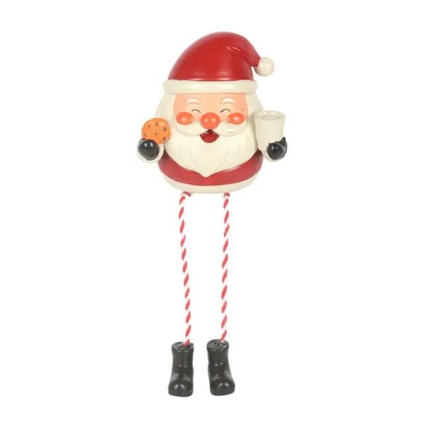 Jolly Santa Christmas Shelf Sitter Ornament