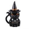 Frightful Folk Black Cat Lidded Mug