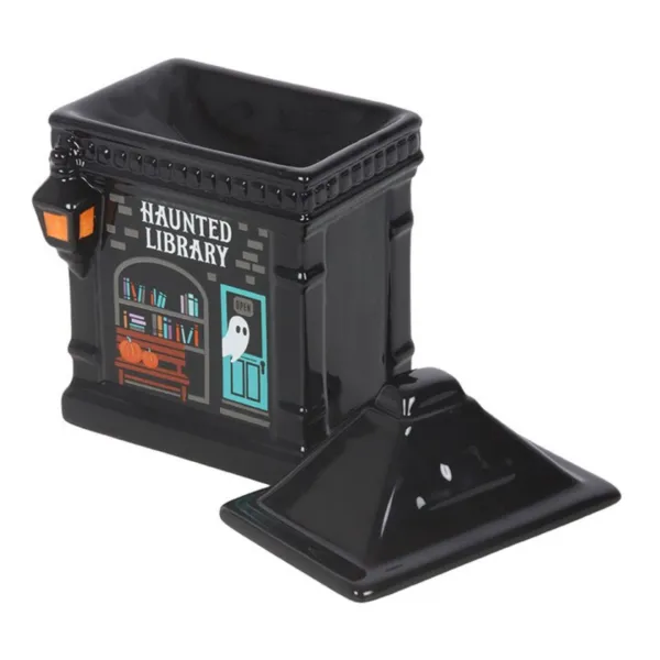 Haunted Library Oil Burner