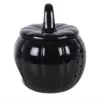 Black Folk Pumpkin Oil Burner and Wax Warmer