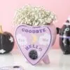 Pastel Talking Board Planchette Flower Vase
