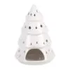 White Winter Fir Tree Oil Burner