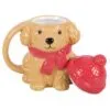 Winter Puppy Lidded Mug