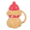 Winter Puppy Lidded Mug